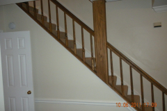 Maple Stairs Before